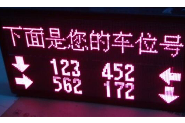 戶(hù)外車(chē)位引導(dǎo)